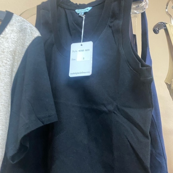 Nostalgia cotton ribbed tank top many sizes and colors - Picture 8 of 15